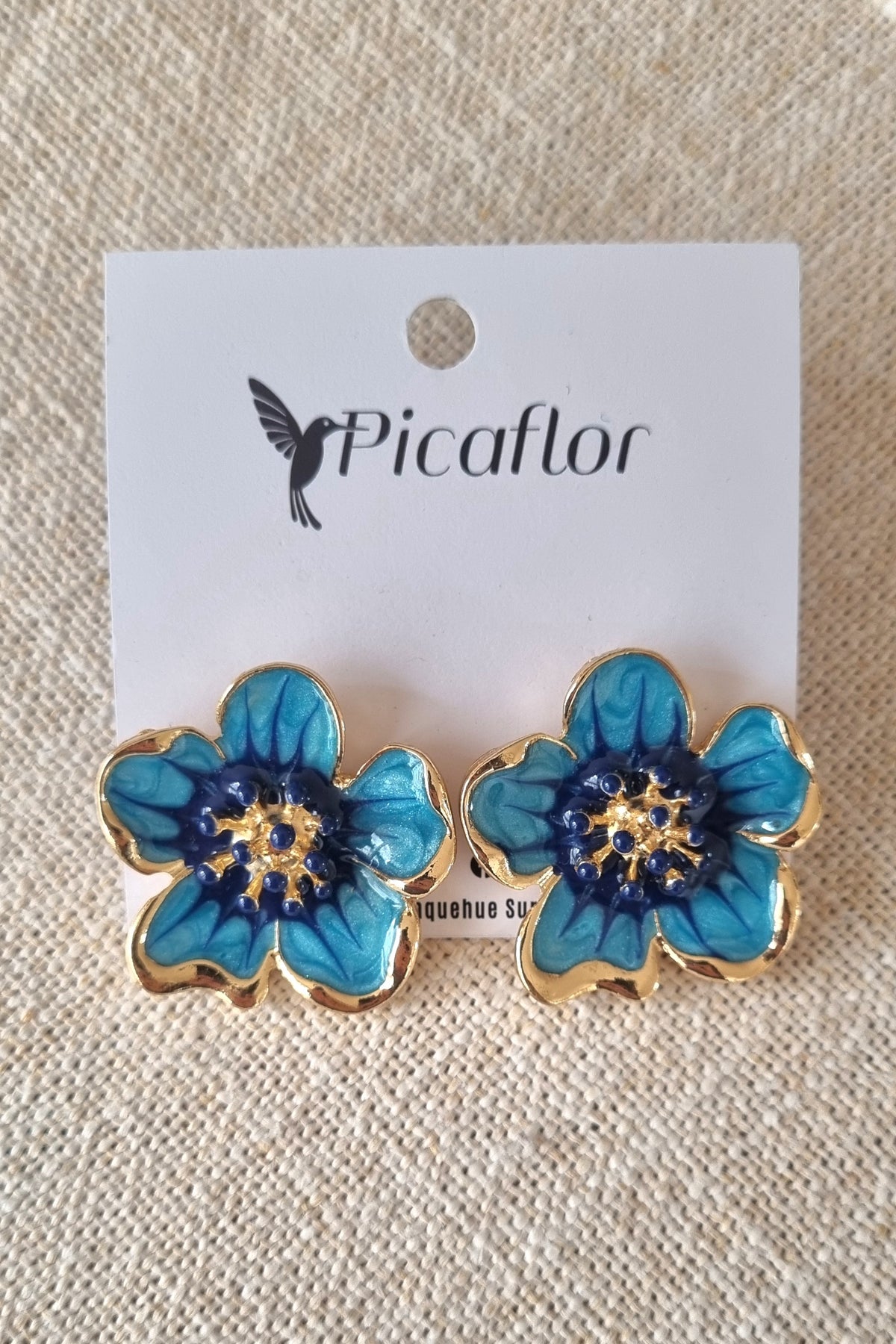 Aro Flor Azul
