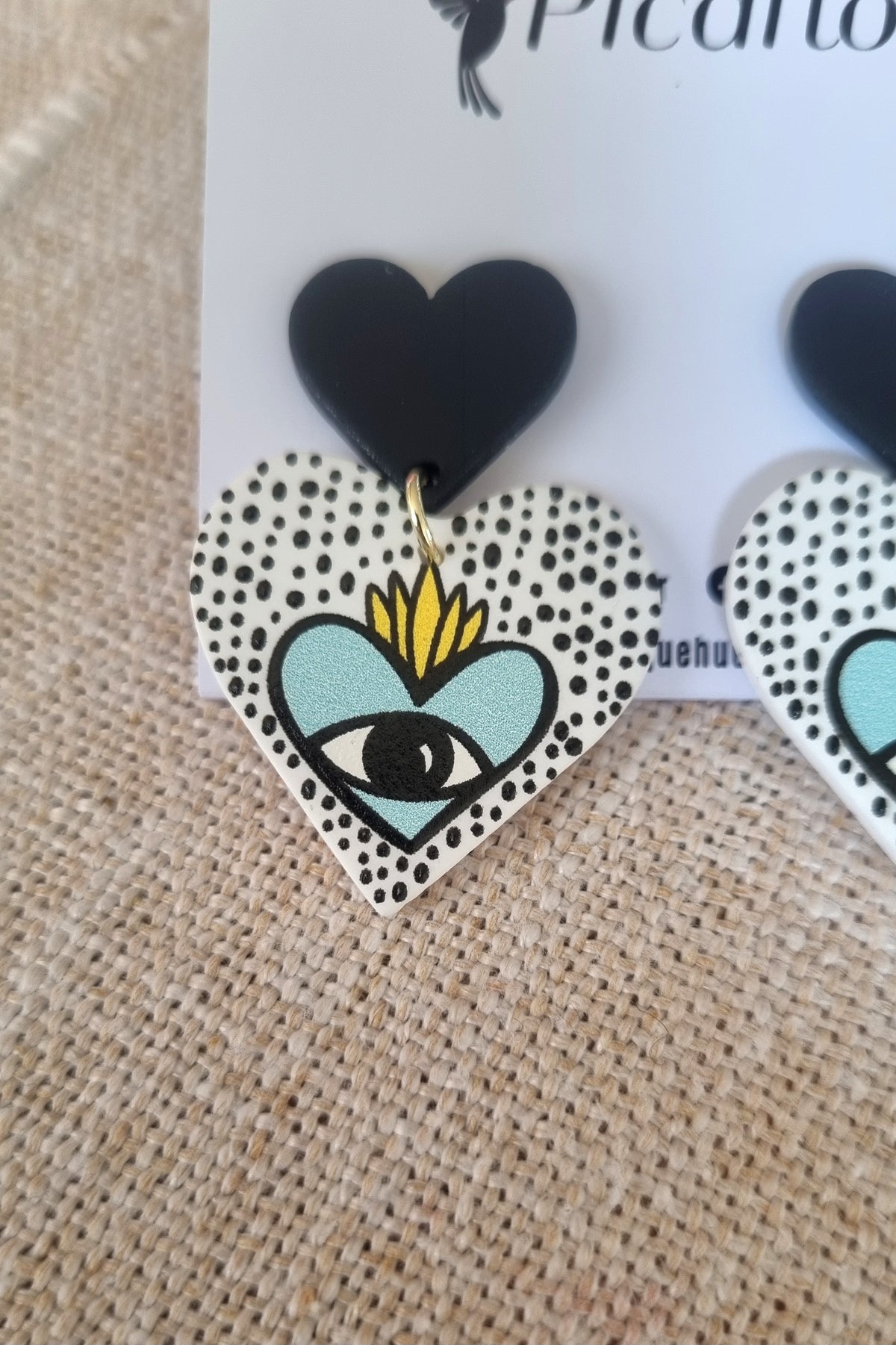 Aros Dalia Negro
