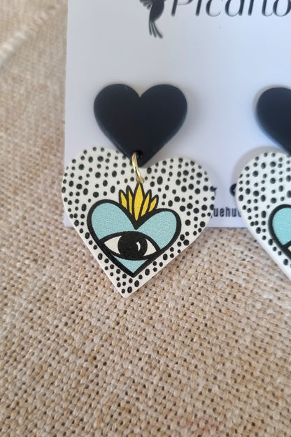 Aros Dalia Negro