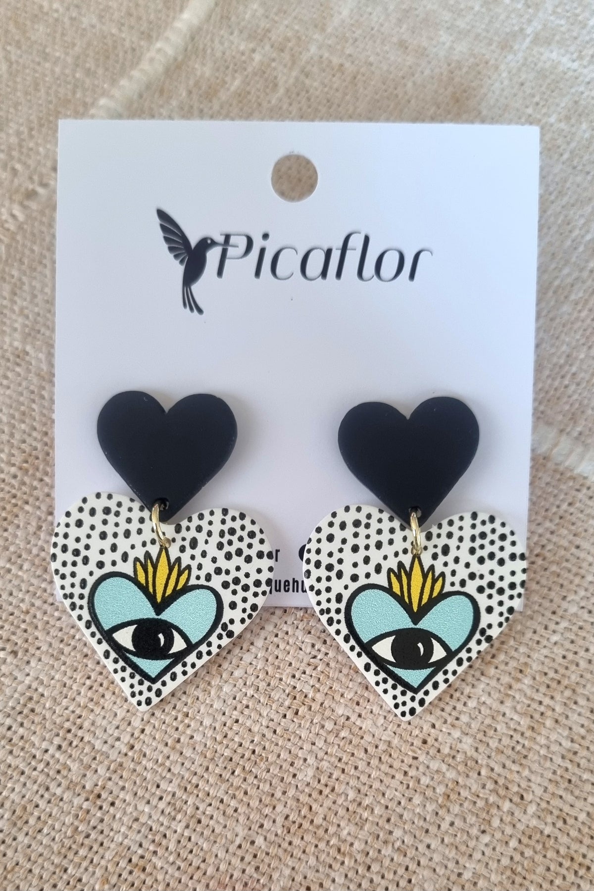 Aros Dalia Negro