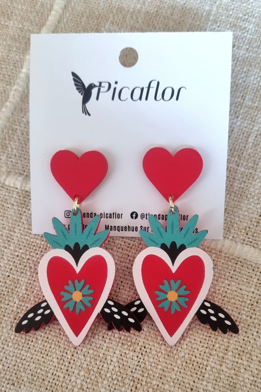 Aros Primula Rojo