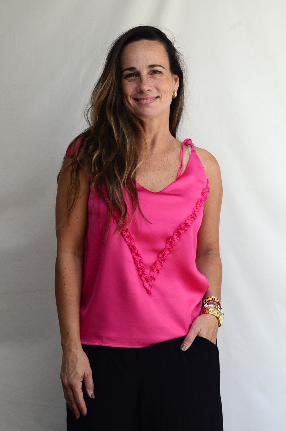 Polera Pali Magenta Básica