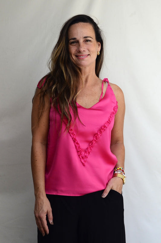 Polera Pali Magenta Básica