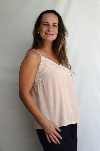 Lencera lino Prince Camel