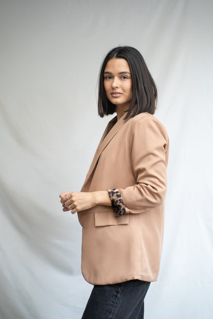Blazer Dual Camel Print-Blazer-Picaflor