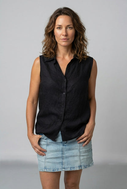 Blusa Claxon Negro