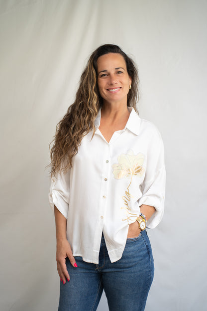 Blusa Emma Blanca