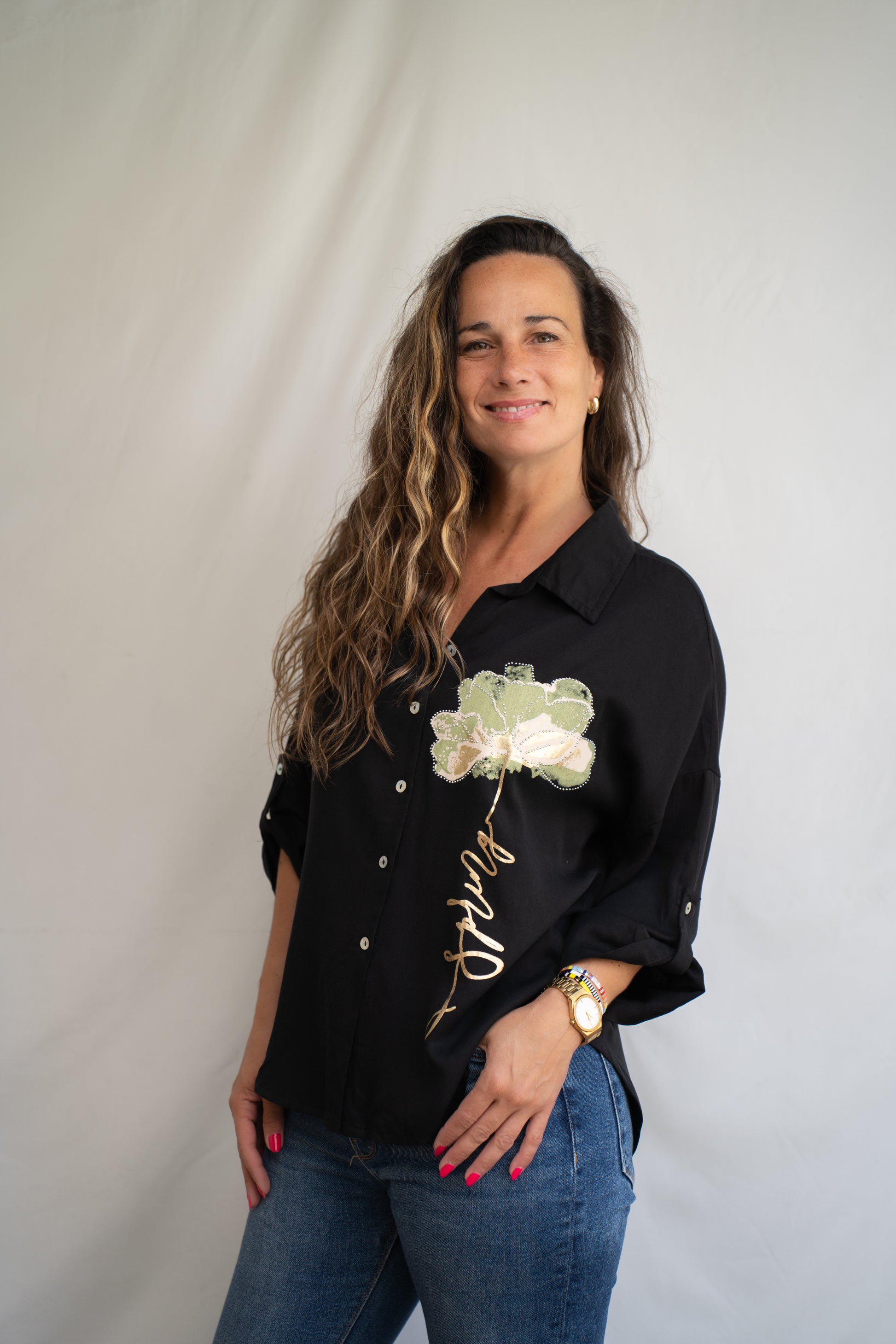 Blusa Emma Negra