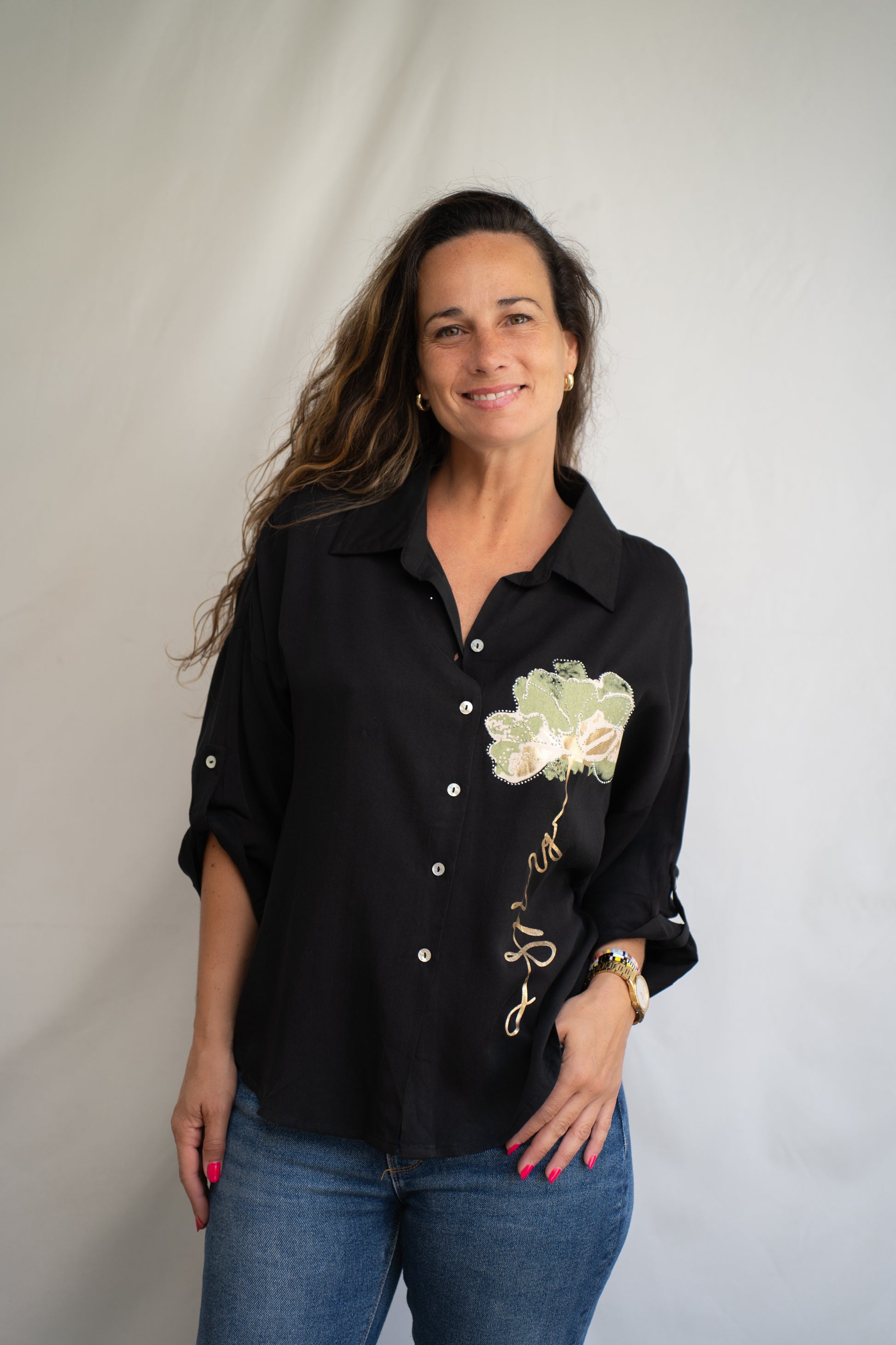Blusa Emma Negra