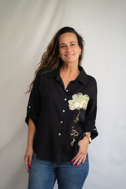 Blusa Emma Negra