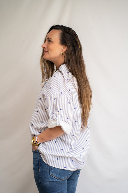 Blusa Lanil Azul