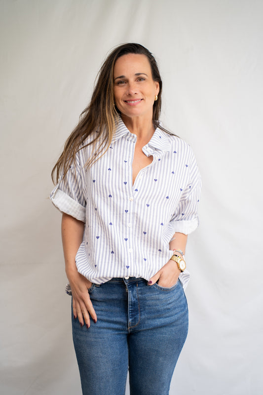 Blusa Lanil Azul