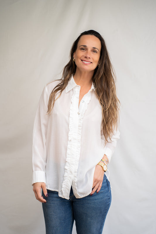 Blusa Vola vuelos Blanca