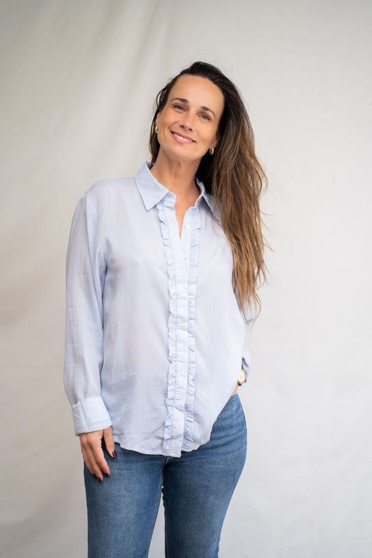 Blusa Vola vuelos Celeste