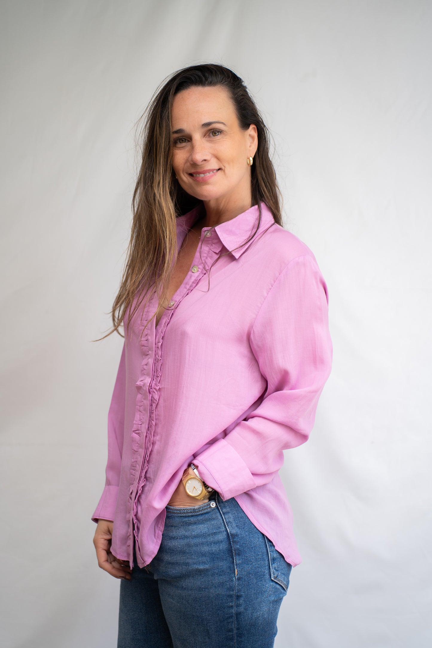 Blusa Vola vuelos Rosada