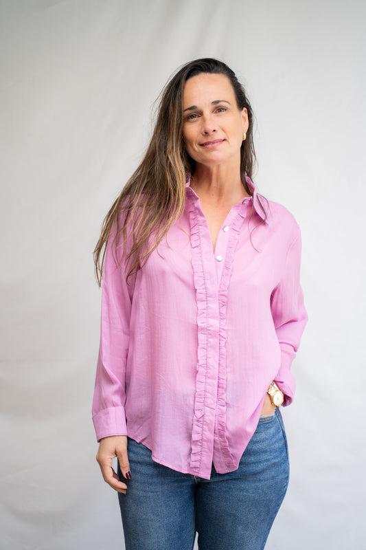 Blusa Vola vuelos Rosada