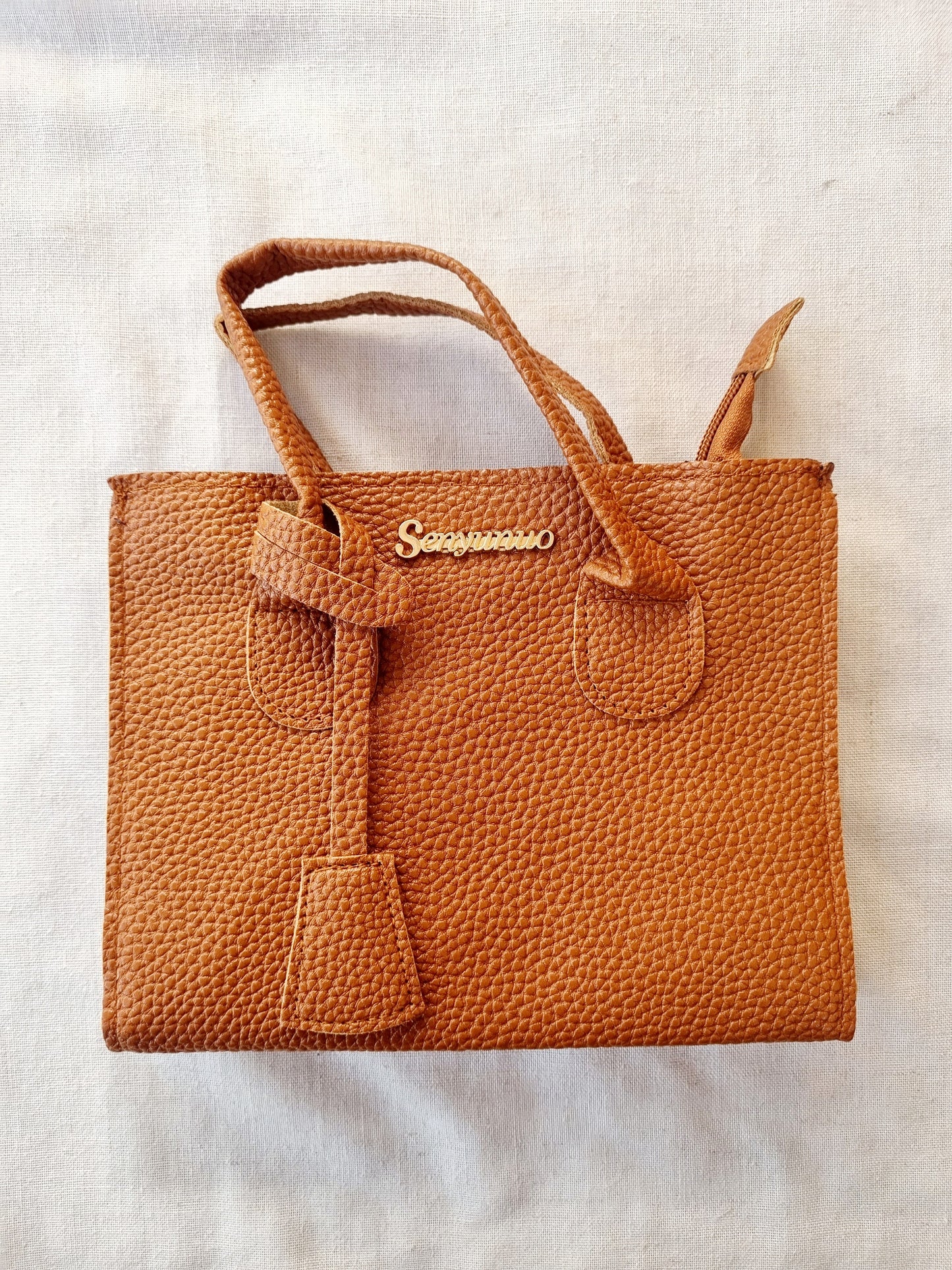 Cartera Clasi Camel Lisa