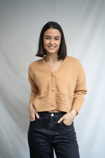 Chaleco Marlen Camel Botones-Chaleco-Picaflor