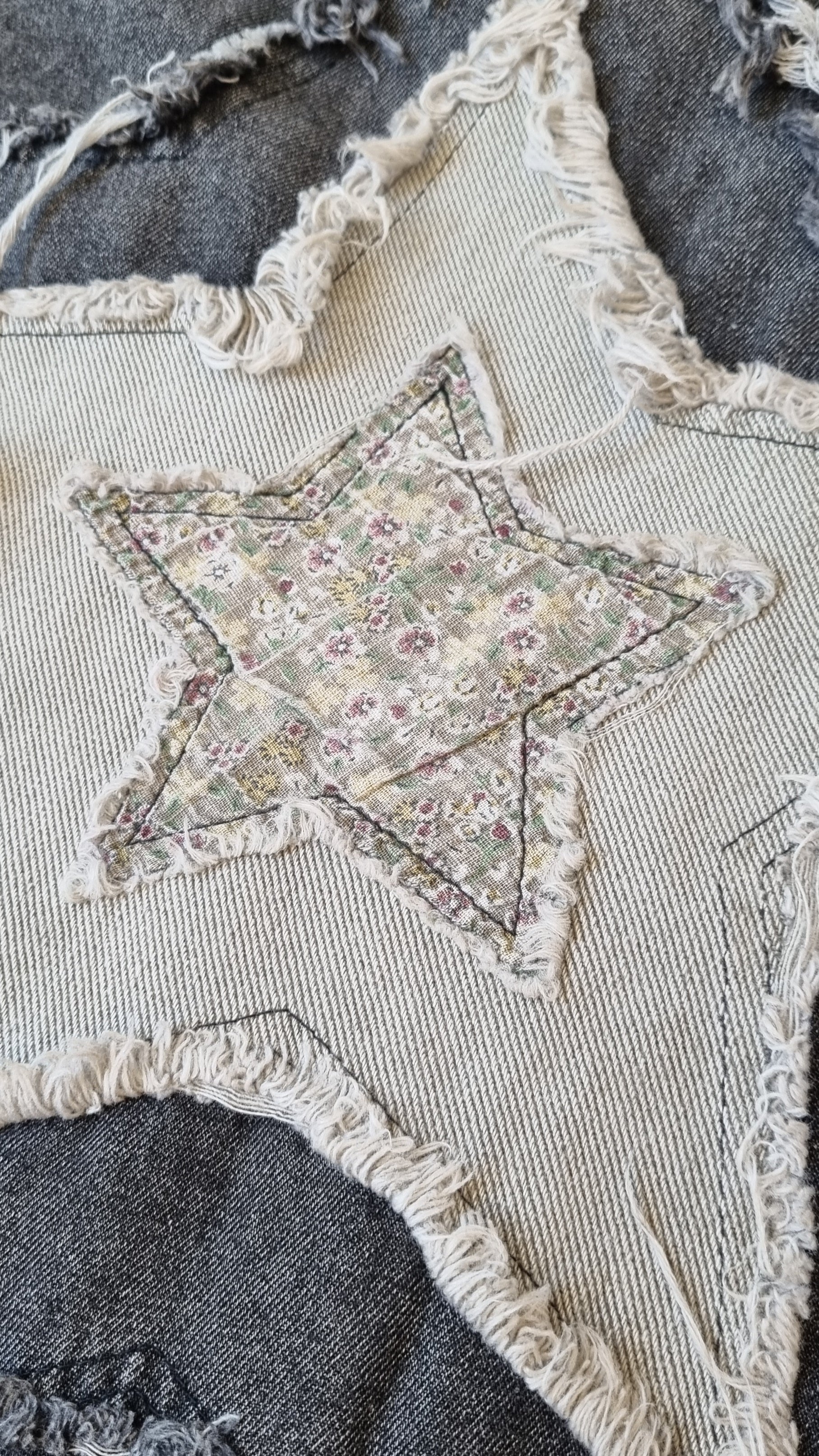 Chaqueta Garza Negra Denim