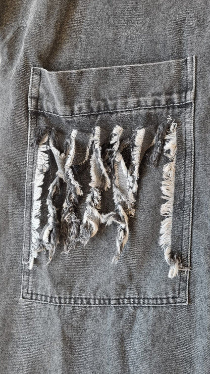 Chaqueta Garza Negra Denim