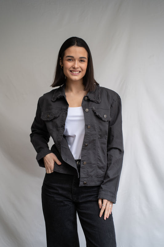 Chaqueta Macarena Negra Básica-Chaqueta-Picaflor