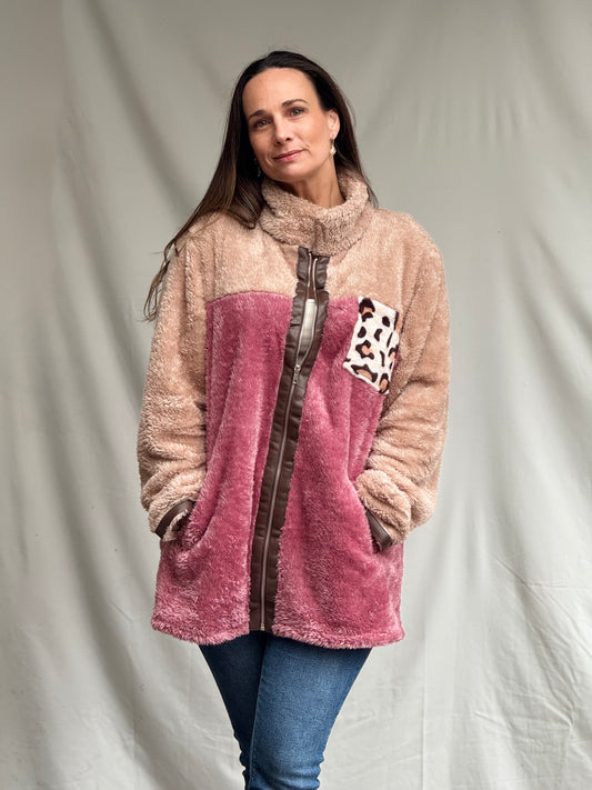Chaqueta Peluda Manaos Rosa-Chaqueta-Picaflor