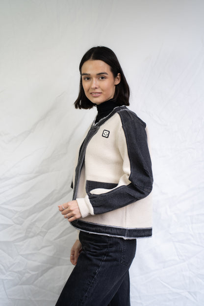 Chaqueta Pilar Beige Denim-Chaqueta-Picaflor