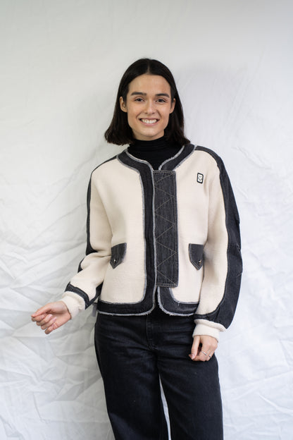 Chaqueta Pilar Beige Denim-Chaqueta-Picaflor