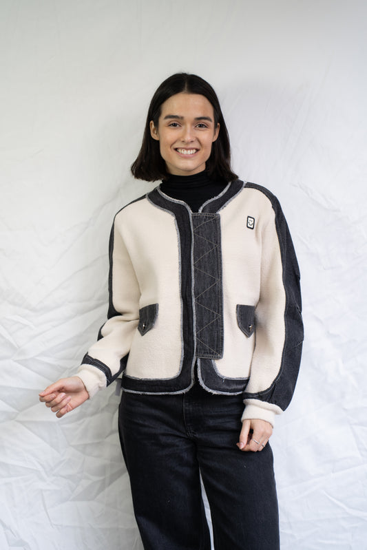 Chaqueta Pilar Beige Denim-Chaqueta-Picaflor