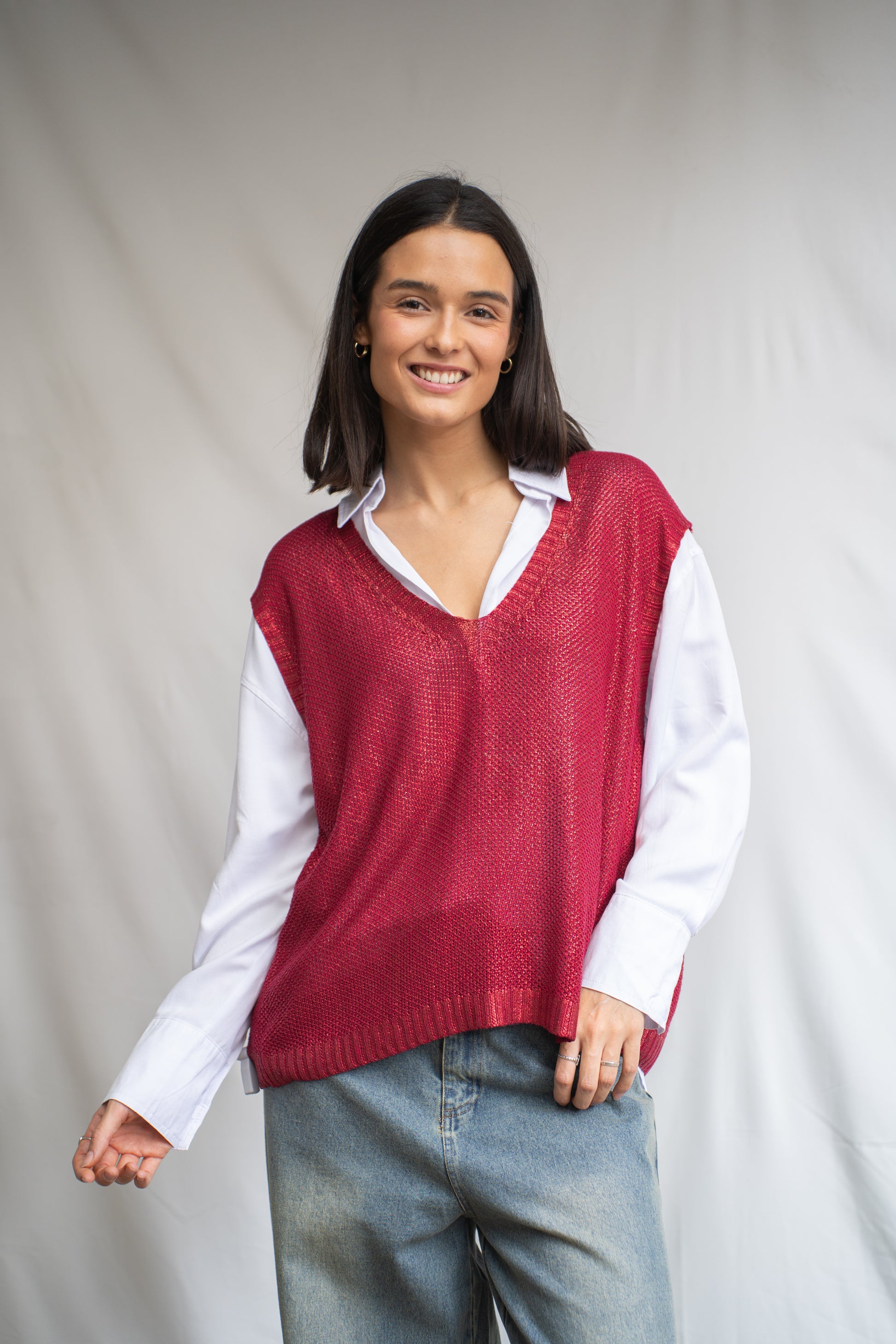 Chaleco Vesubio Rojo