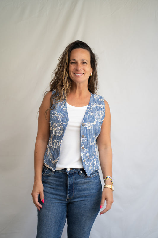 Gillettte Gianina Jeans Bordado
