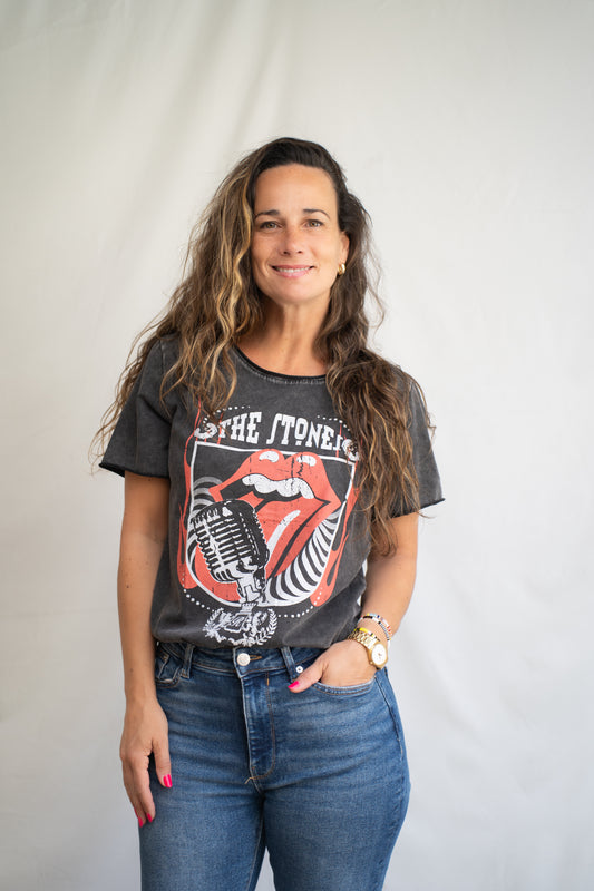 Polera Stones Gris