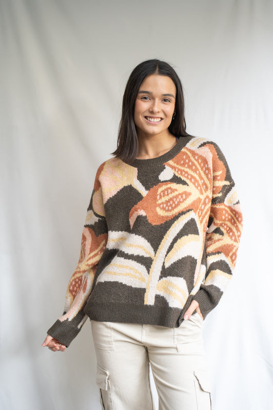 Sweater Moulin Verde Diseño