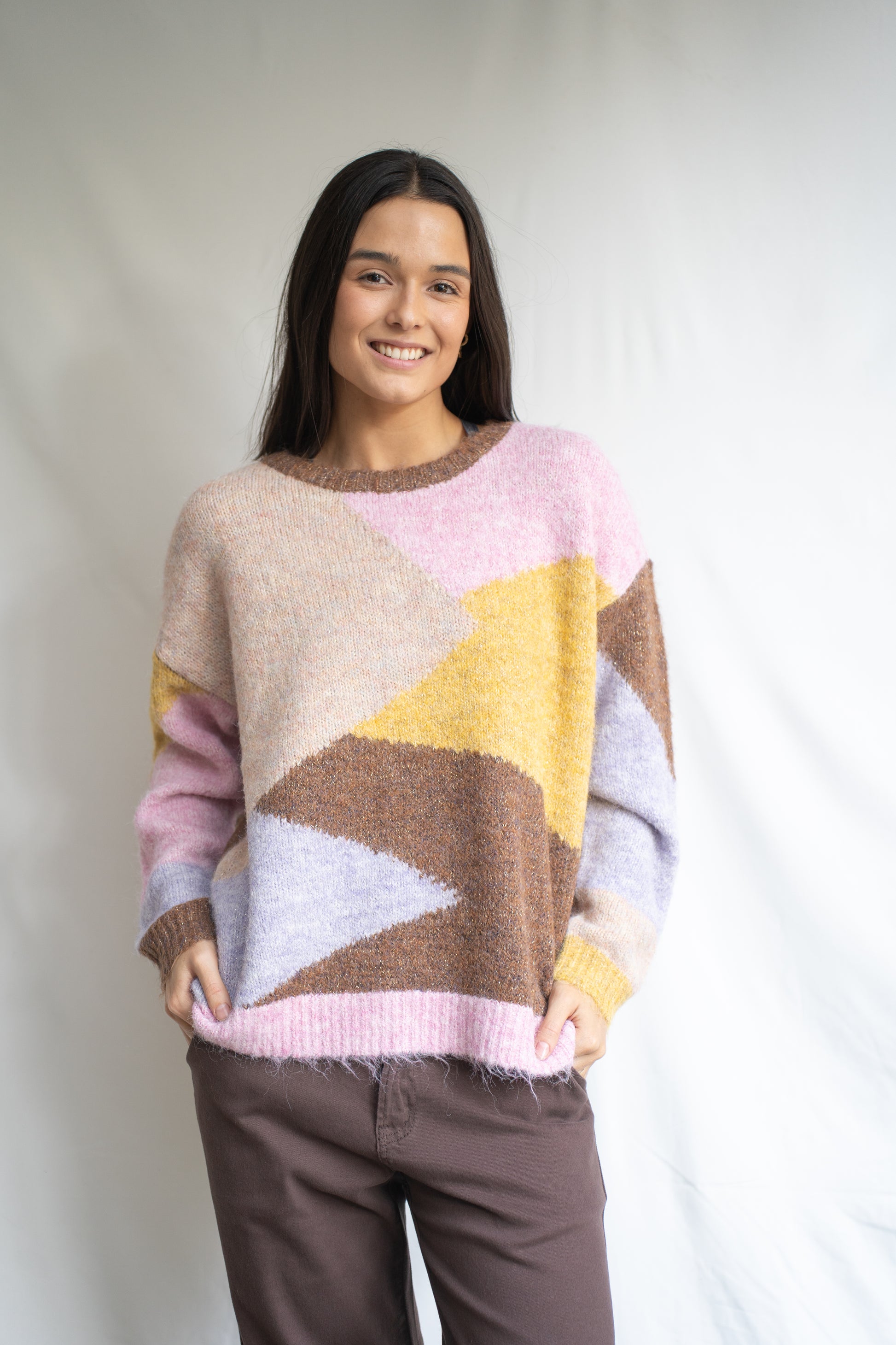 Sweater Sara Rosa Diseño