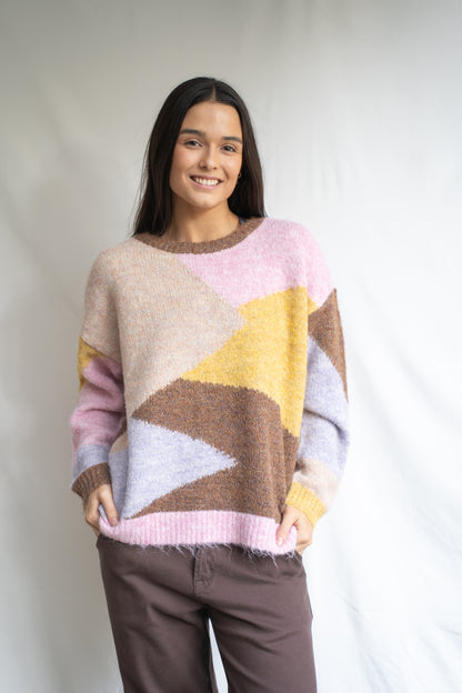 Sweater Sara Rosa Diseño