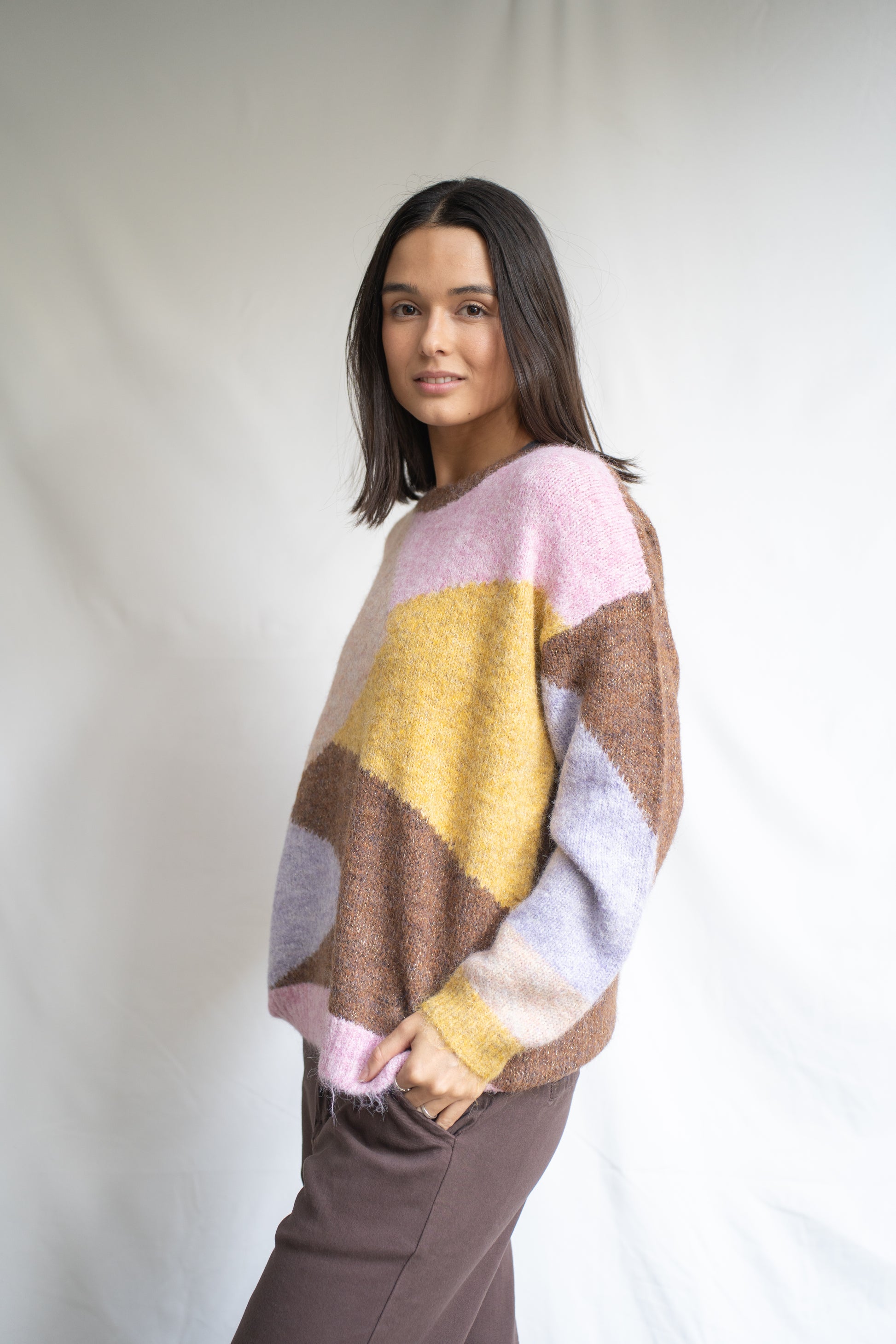Sweater Sara Rosa Diseño
