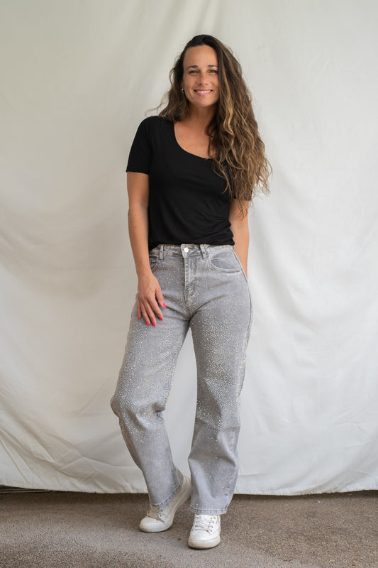 Jeans Dissi brillos