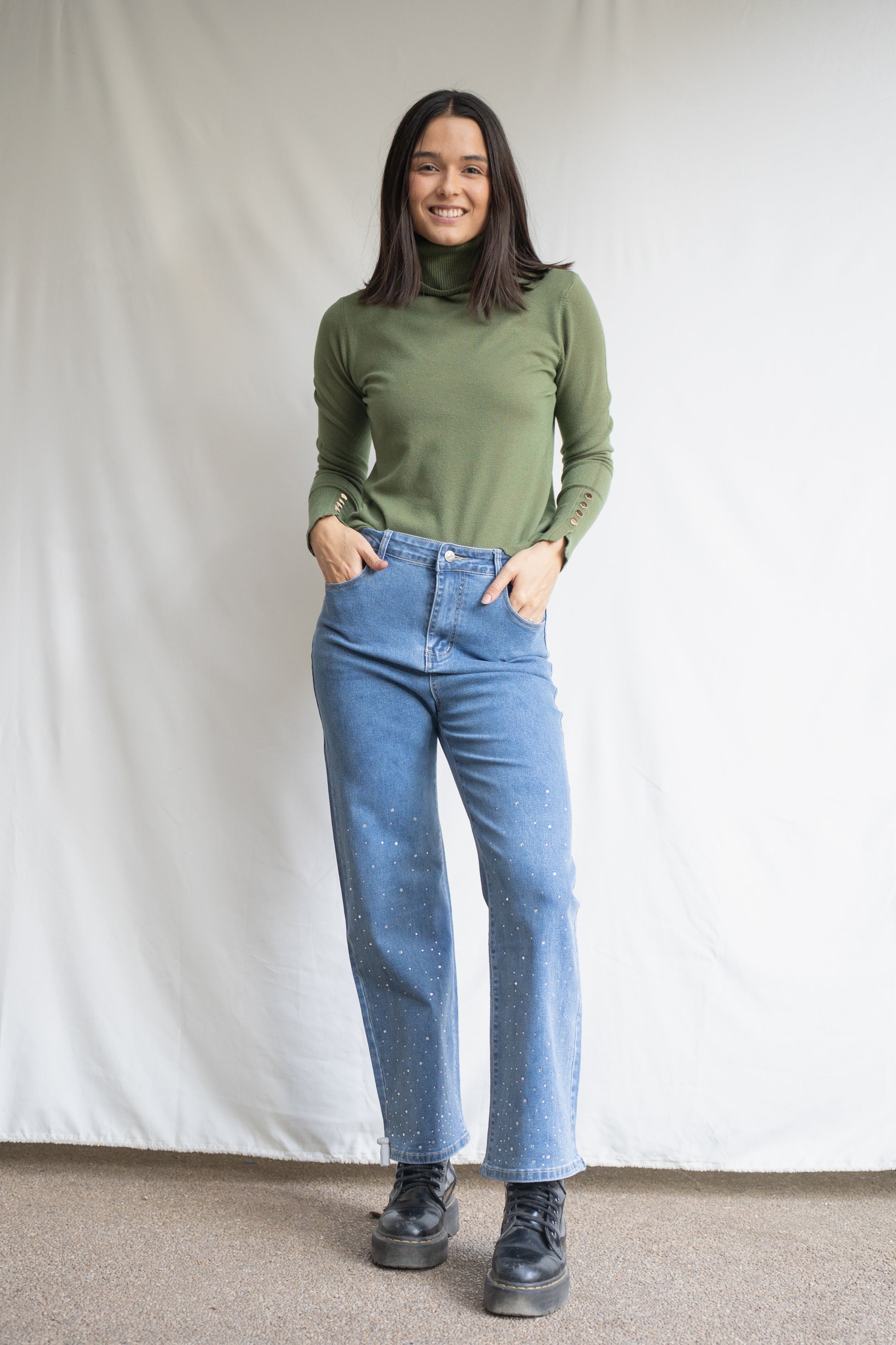 Pantalón Michu Azul Denim