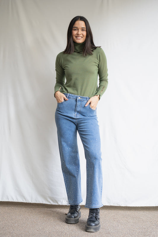 Pantalón Michu Azul Denim