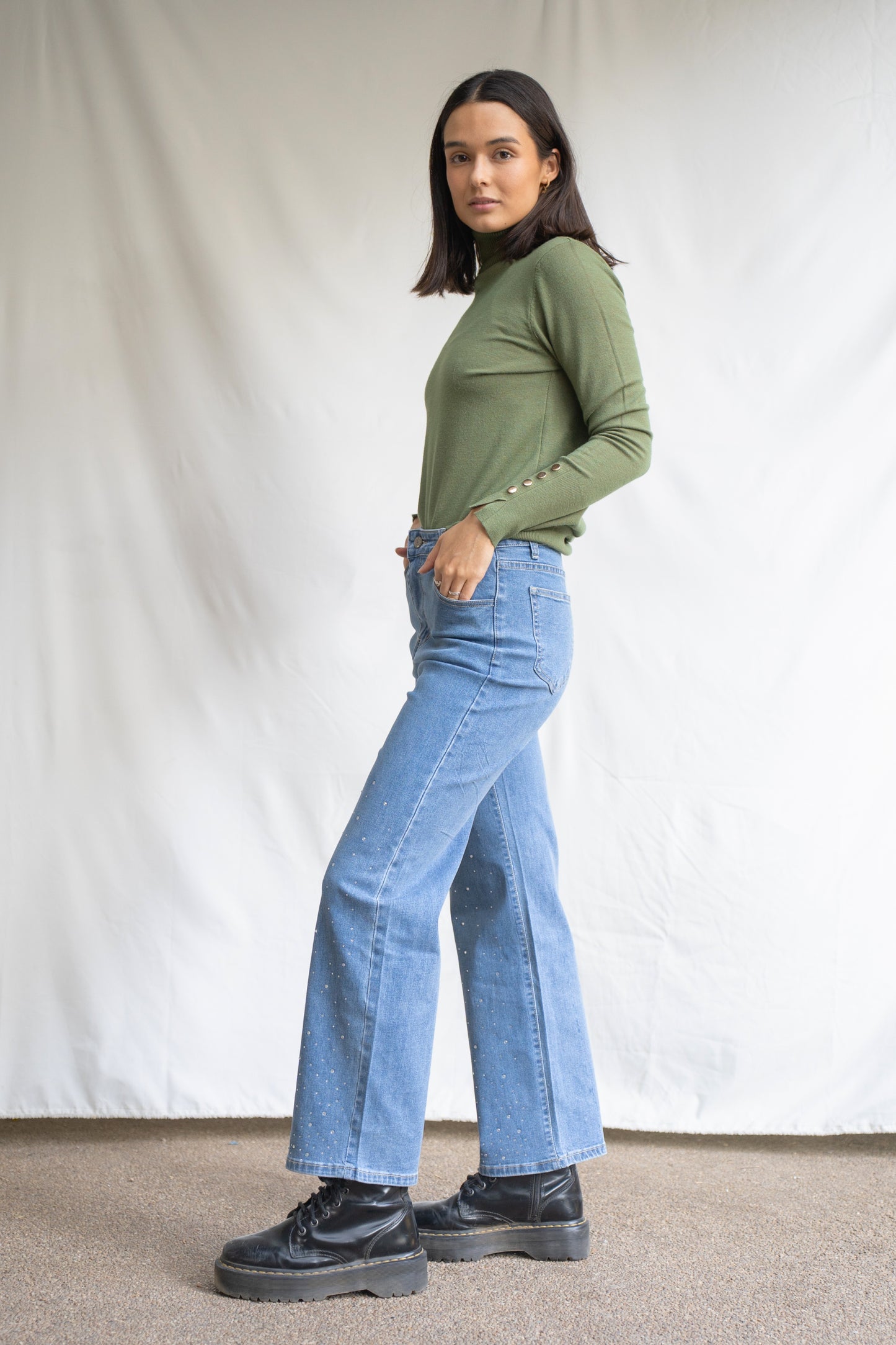 Pantalón Michu Azul Denim