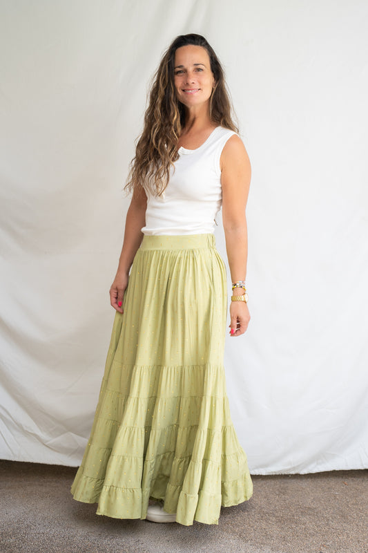 Falda Briza Verde
