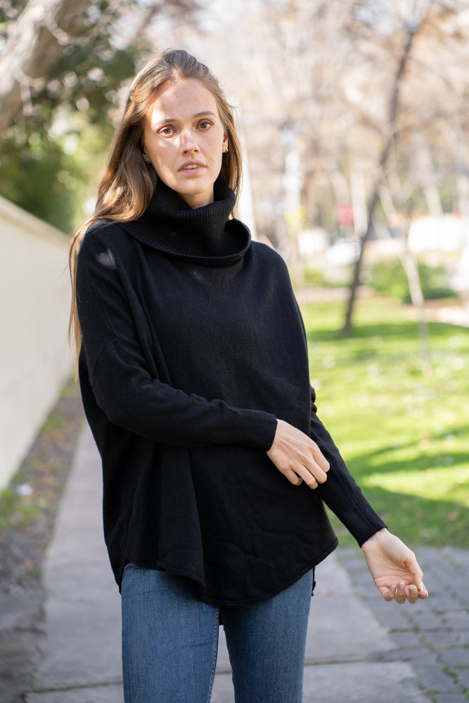 Sweater Donik Negro Viscosa