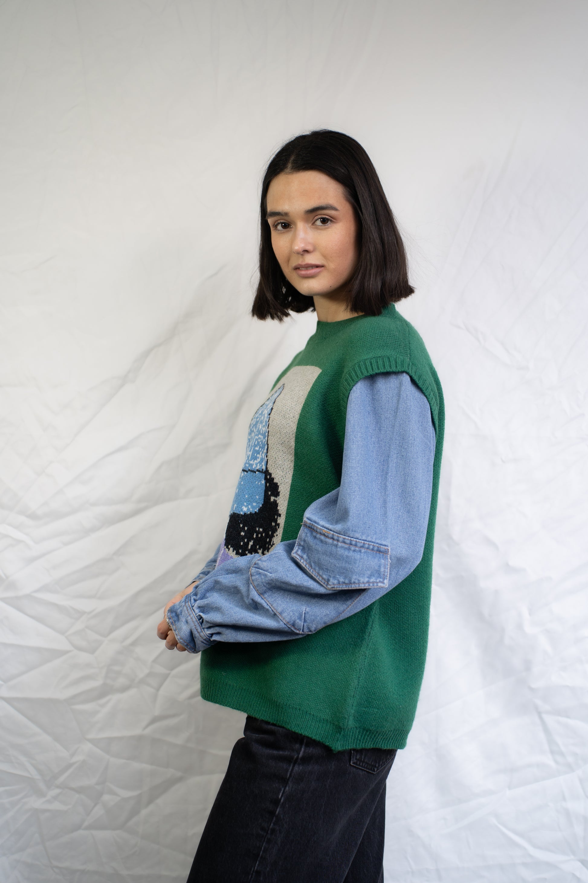 Sweater Urban Verde Diseño