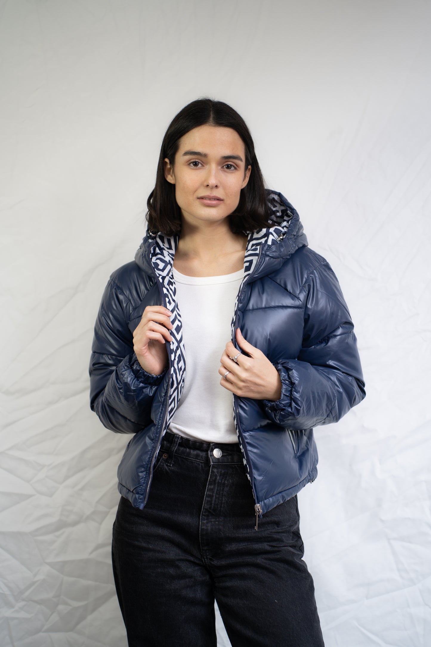 Parka Reversible Rapa Azul