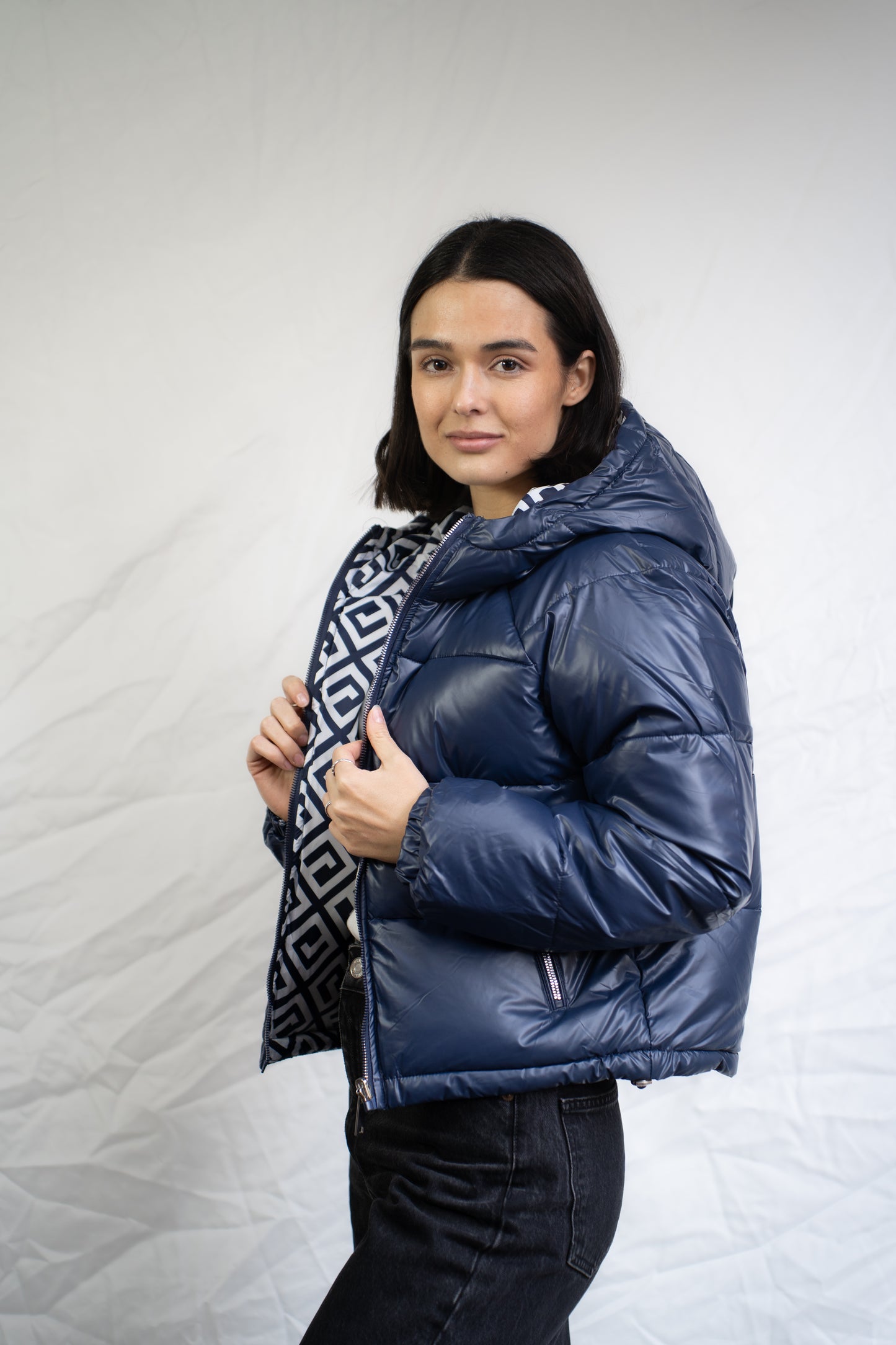 Parka Reversible Rapa Azul