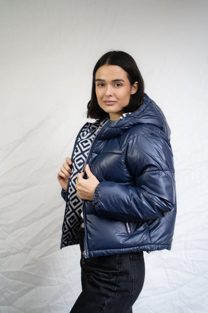 Parka Reversible Rapa Azul