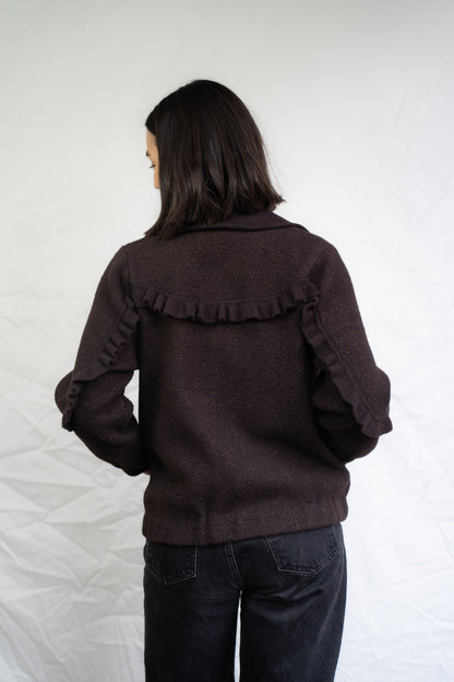 Chaqueta Moni Choco Brillos