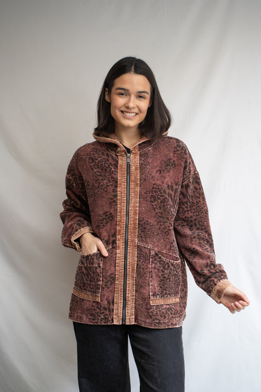 Chaqueta Russ Camel Cotelé