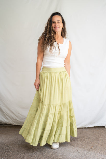 Falda Briza Verde