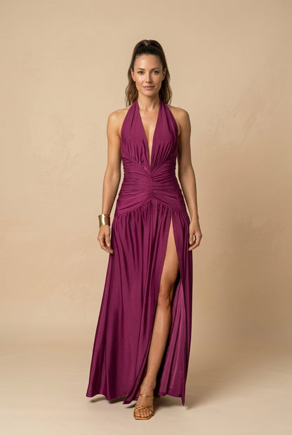 Vestido WOW Burdeo